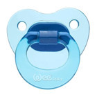Wee Baby Akide 6 Ay+ Delikli Ortodontik Damaklı Silikon Emzik Mavi