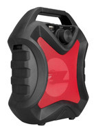 Mikado MD-5BT Bluetooth Hoparlör Kırmızı Siyah