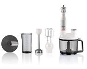 Arzum Forte Multi 1.5 lt Plastik Hazneli Turbolu Çift Bıçaklı 7'li Blender Seti Beyaz