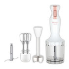 Range Lowell 2 lt Plastik Hazneli Turbolu 4 Bıçaklı 5'li Blender Seti Beyaz