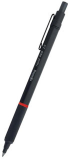 Rotring S0949370 Silgili Metal Metalik Siyah 2.0 mm Uçlu Versatil Kalem