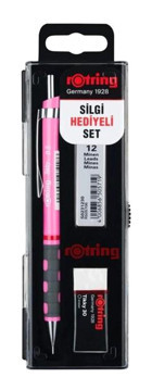 Rotring Tikky Silgili Plastik Neon Pembe 0.7 mm Uçlu Versatil Kalem Seti