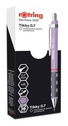 Rotring Tikky Silgili Plastik Metalik Mor 0.7 mm Uçlu Versatil Kalem