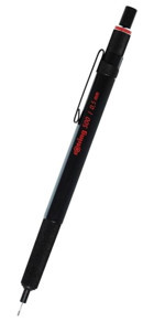 Rotring Rotring 500 Silgili Metal Metalik Siyah 0.5 mm Uçlu Versatil Kalem