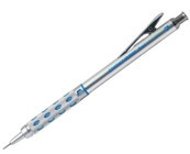 Pentel PG1017 Silgili Metal Metalik Gri Uçlu Versatil Kalem