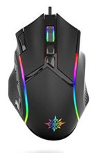 Inca Img 351 RGB Ergonomik Makrolu Kablolu Siyah Optik Gaming Mouse