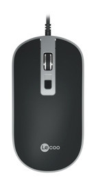 Lenovo LECOO MS104 Kablolu Siyah Optik Mouse