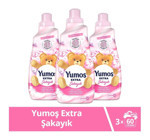 Yumoş Extra Şakayık 60 Yıkama Yumuşatıcı 3x1.44 lt