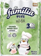 Familia Natural 3 Katlı 2x16'lı Rulo Kağıt Havlu