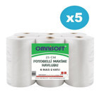 Omnisoft Fotoselli 2 Katlı 5x5'li Rulo Kağıt Havlu