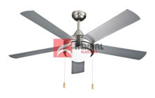 Global KCF288 Işıklı Metal 5 Kanatlı Gri Tavan Vantilatörü