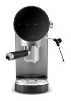 Karaca Coffee Art 1300 W Paslanmaz Çelik Tezgah Üstü Kapsüllü Taşınabilir Yarı Otomatik Espresso Makinesi Gri