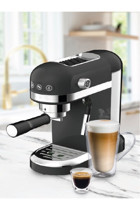 Arztech 1500 W Plastik Tezgah Üstü Kapsülsüz Öğütücülü Taşınabilir Tam Otomatik Espresso Makinesi Siyah