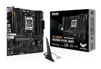 Asus TUF Gaming A620M-Plus WIFI A620 AM5 Soket DDR5 6400 MHz PCIe 4.1 Wi-Fi Micro ATX AMD Uyumlu Anakart