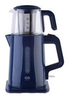 Cvs DN 1540 Tea Me Cam Demlikli 1800 W Plastik Gövdeli Lacivert Çay Makinesi