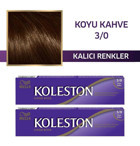 Wella Koleston Single 3.0 Koyu Kahve Organik Krem Saç Boyası 50 ml