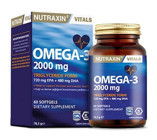 Nutraxin Softgel Omega 3 Kapsül 2000 mg 60 Adet