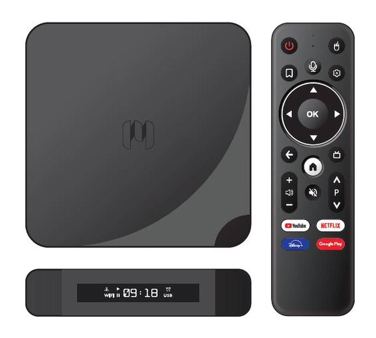 Magbox Magroid 8 GB Kapasiteli 2 GB Ram Wifi 4K Android TV Box