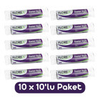 Florex Büyük Boy 65x80 cm 10x10 Adet Çöp Poşeti