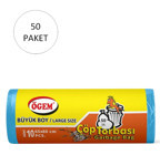 Ögem Büyük Boy 65x80 cm 10x50 Adet Çöp Poşeti
