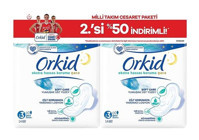 Orkid Ekstra Hassas Cesaret İnce 14'lü Hijyenik Ped 2 Adet