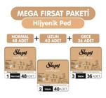 Sleepy Ecologic Premium Plus Organik İnce Antialerjik 124'lü Hijyenik Ped 3 Adet