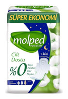 Molped Pure & Soft Organik İnce 16'lı Hijyenik Ped 1 Adet