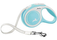 Flexi New Comfort 3 m Makaralı Boyun Köpek Tasması Açık Mavi