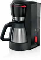 Bosch TKA6M273 Çelik Filtreli Termoslu 1.1 lt Hazneli 8 Fincan Siyah Filtre Kahve Makinesi