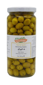Karşı Köyden Gurme Tuzlu Salamura Yeşil Zeytin Kavanoz 300 gr
