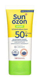 Sunozon Sport Renksiz 50 Faktör Tüm Ciltler İçin Nemlendiricili Suya Dayanıklı Yüz Güneş Kremi 50 ml