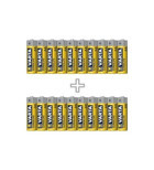 Varta Superlife 1.5 V Çinko AA / Kalem Pil 48'li