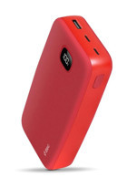 Ttec ChargeUp LCD 20000 mAh Hızlı Şarjlı Dijital Göstergeli Type C - USB Çoklu Bağlantılı Kablolu Powerbank Kırmızı