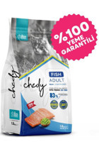 Chedy Balık Tahıllı Yetişkin Kedi Maması 5 kg