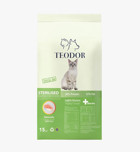 Teodor STERILISED Somonlu Kısırlaştırılmış Yetişkin Kedi Maması 15 kg