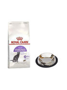 Royal Canin Sterilised 37 Kaymaz Tabanlı Su ve Mama Kabı Hediye Tavuklu Kısırlaştırılmış Tahıllı Yetişkin Kedi Maması 10 kg