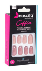 Nascita 147 French Mat 24'lü Küt Pembe Takma Tırnak