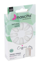 Nascita 143 French Mat 36'lı Balerin Beyaz Takma Tırnak