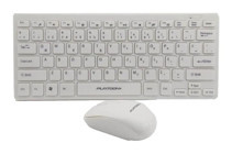 Platoon PL-395 Ergonomik Beyaz Kablosuz Klavye Mouse Seti