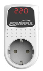 Powerful VP-116 Tekli Soket Kablolu Tekli Akım Korumalı Priz