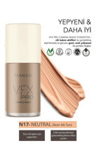Farmasi Vfx Pro Camera Ready N17 Su Bazlı Likit Şişe Fondöten 30 ml