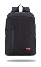 Classone WTX400SK Gözlü Su Geçirmez Tekstil 15.6 inç Sırt Laptop Çantası Siyah