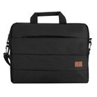 Addison 300120 Gözlü Su Geçirmez Polyester 15.6 inç Laptop Çantası Siyah