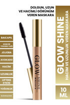 Procsin Glow Shine Uzunluk Veren Suya Dayanıklı Siyah Maskara