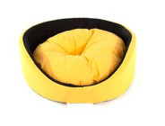 Petpretty Yıkanabilir 45 cm Sepet Kedi Yatağı Mavi