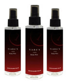 Tiaras Him Nemlendirici Erkek Vücut Spreyi 3x150 ml