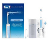 Oral-B Kablosuz Şarjlı Basınç Kontrollü 360° Dönebilen 4 Başlıklı Ağız Duşu
