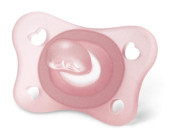 Chicco IB49241 2-6 Ay Silikon Pembe Emzik