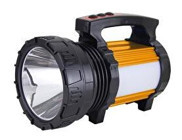 Panther PT-8817 Basmalı LED Pilli-Şarjlı El Feneri Sarı-Siyah