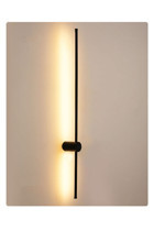 Rika Lighting Düğmeli Günışığı Tekli Led Aplik Siyah